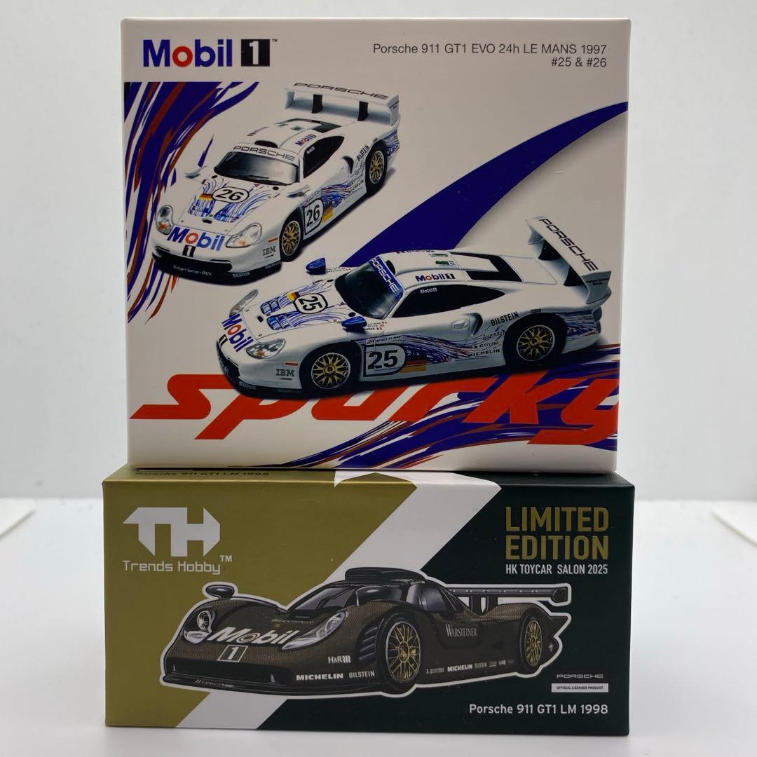 Porsche 911 GT1 LM&EVO 1/64セット