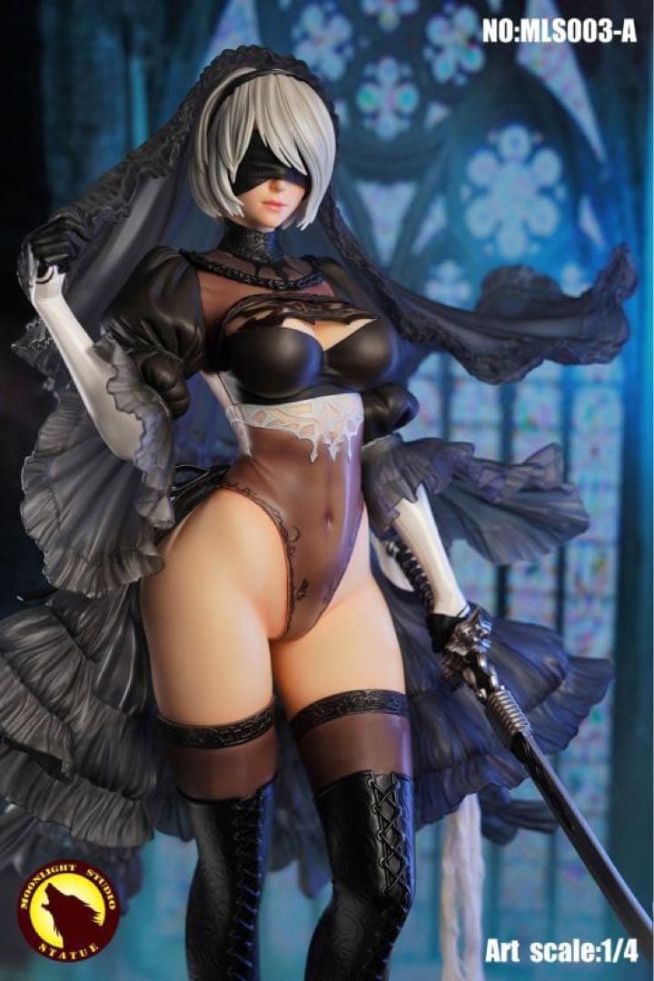 ぞ*う様 ニーアオートマタ　2B スタチュー　1/4 フィギュア