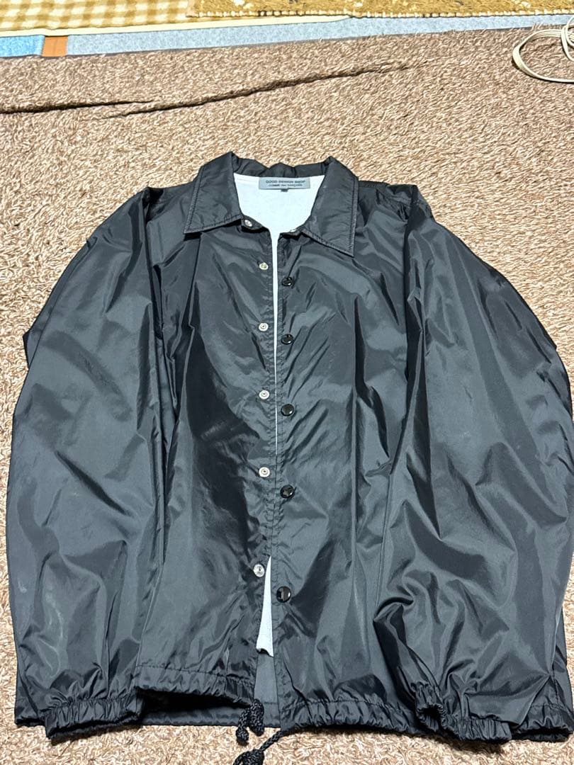 COMME des GARÇONS ブラックナイロンジャケット M 中古・古着通販】BLACK COMME des GARCONS (ブラックコムデギャルソン