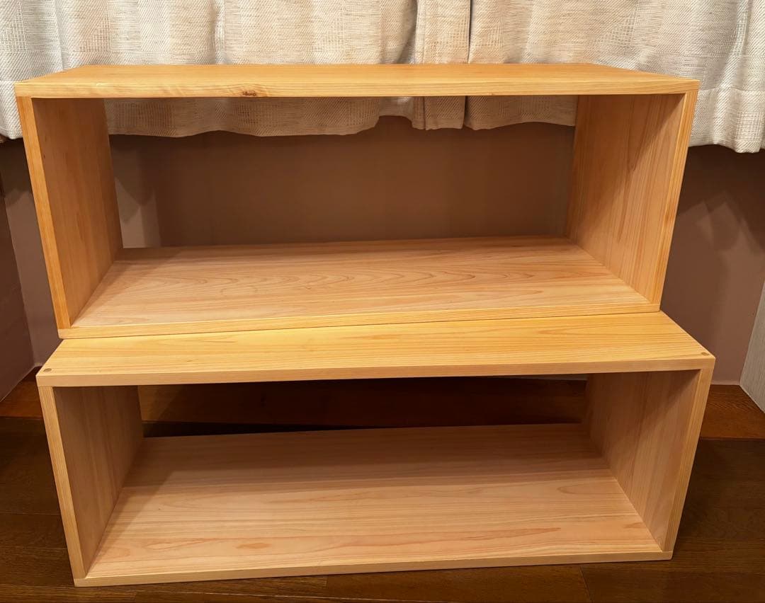 ⭐️misa⭐️OUR 国産ひのきオープンボックス②１台+専用クランプ