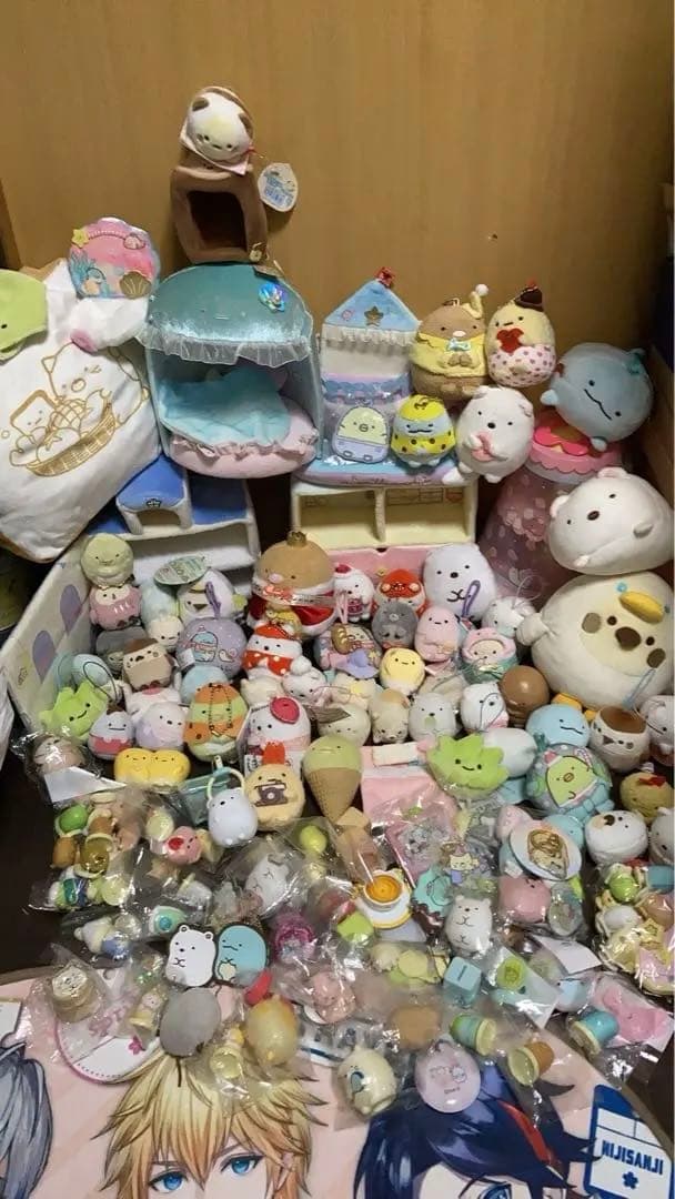 すみっコぐらし 非売品　マスコット サンエックス　てのり　コラボ　レトロ　限定