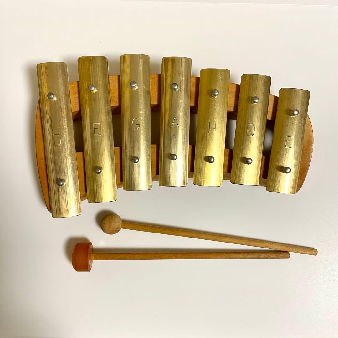 AURIS アウリスグロッケン ペンタトニック 7音 鉄琴 打棒2本付き アウリスグロッケン ペンタトニック7音 【 アウリス社 Auris アウリス