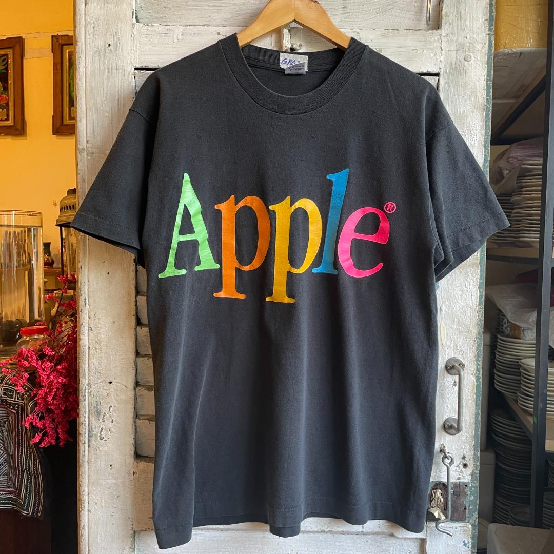 GF434 Tシャツ アップル Apple 企業T アドT マック ロゴ L - メルカリ