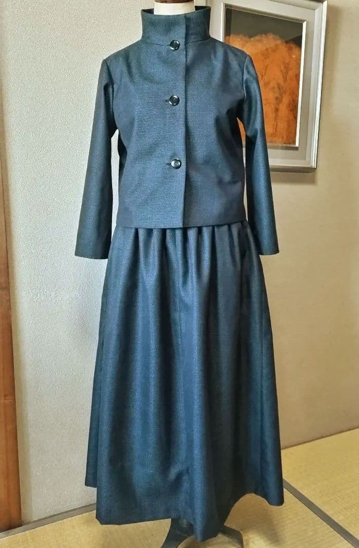 着物リメイクスーツ（総裏)㉓・プロの仕立て