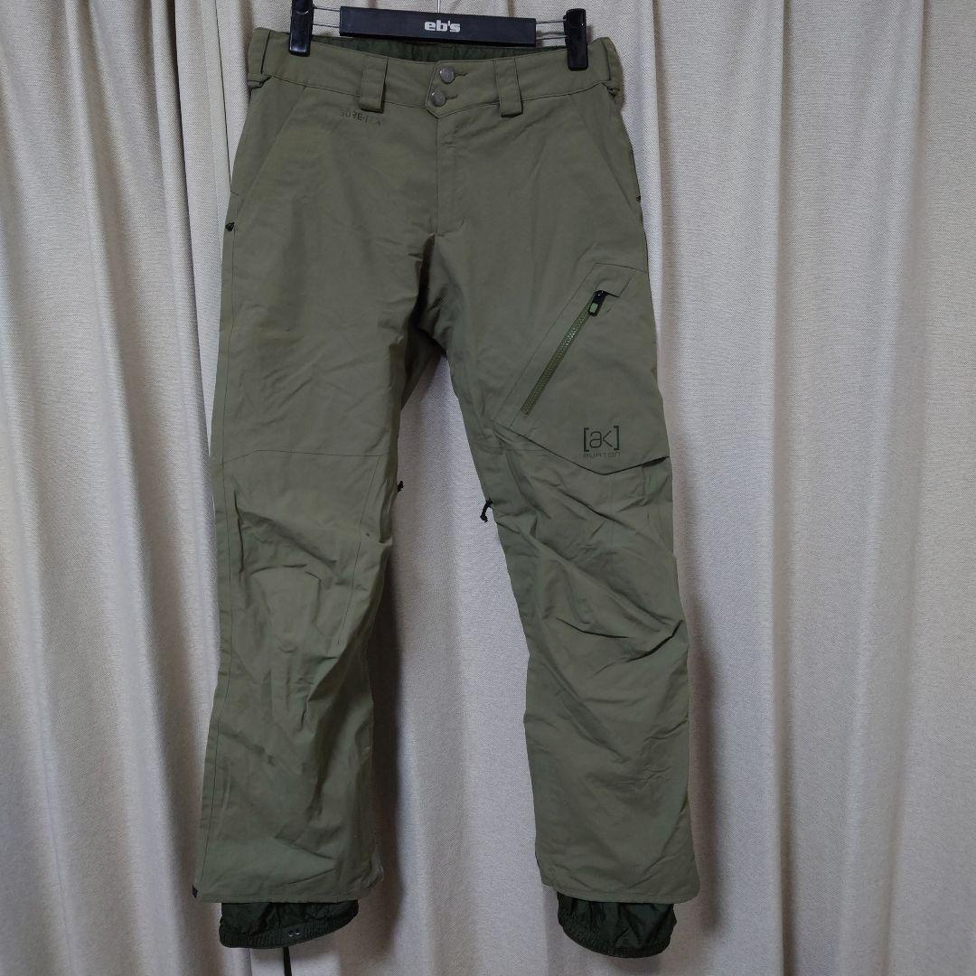 バートン ak サイクリックパンツ S カーキ GORETEX CYCLICPT