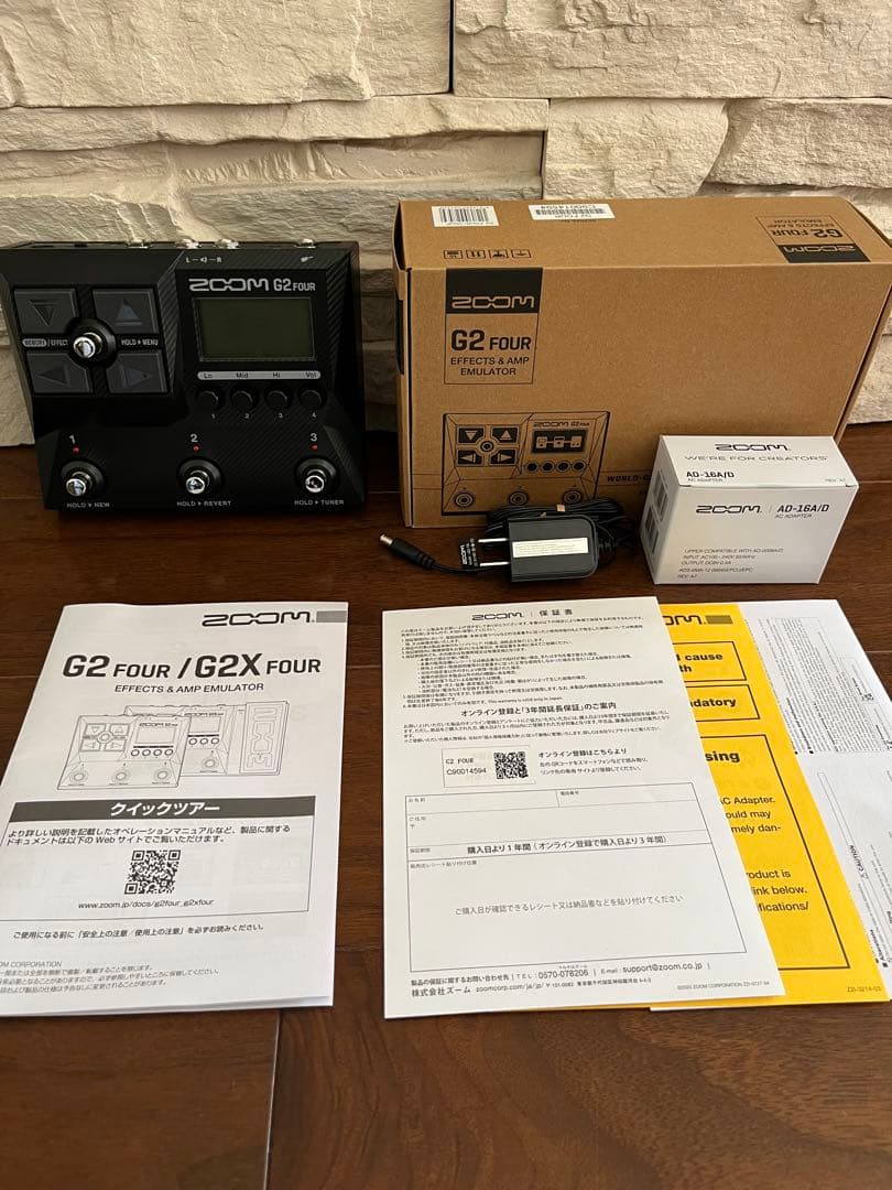 ZOOM G2 FOUR ギターエフェクター