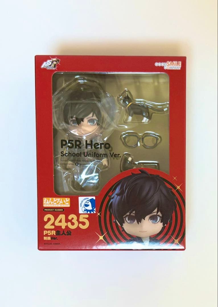 ペルソナ5 ザ　ロイヤル　ねんどろいど P5R主人公 制服Ver. フィギュア
