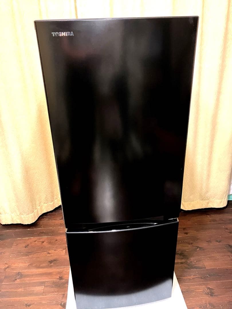 TOSHIBA 東芝　ノンフロン　冷凍冷蔵庫　153L 【梱包・発送たのメル便】