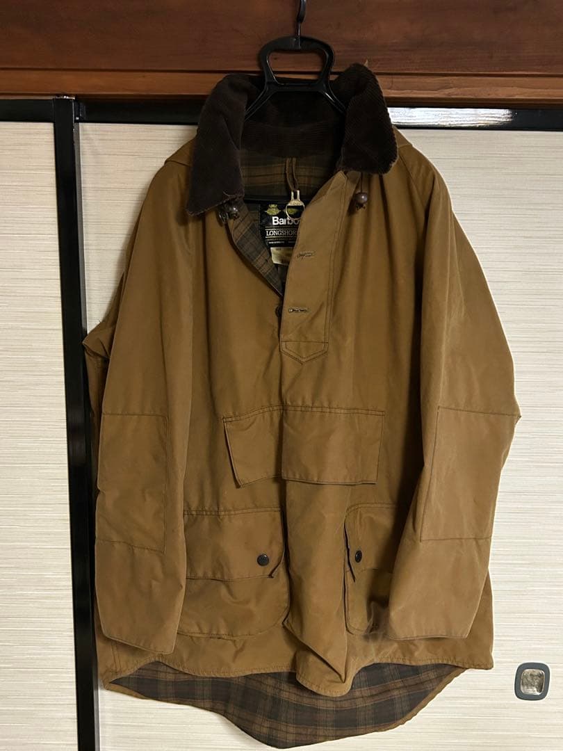 バブアー　ロングショアマン　サイズL 美品