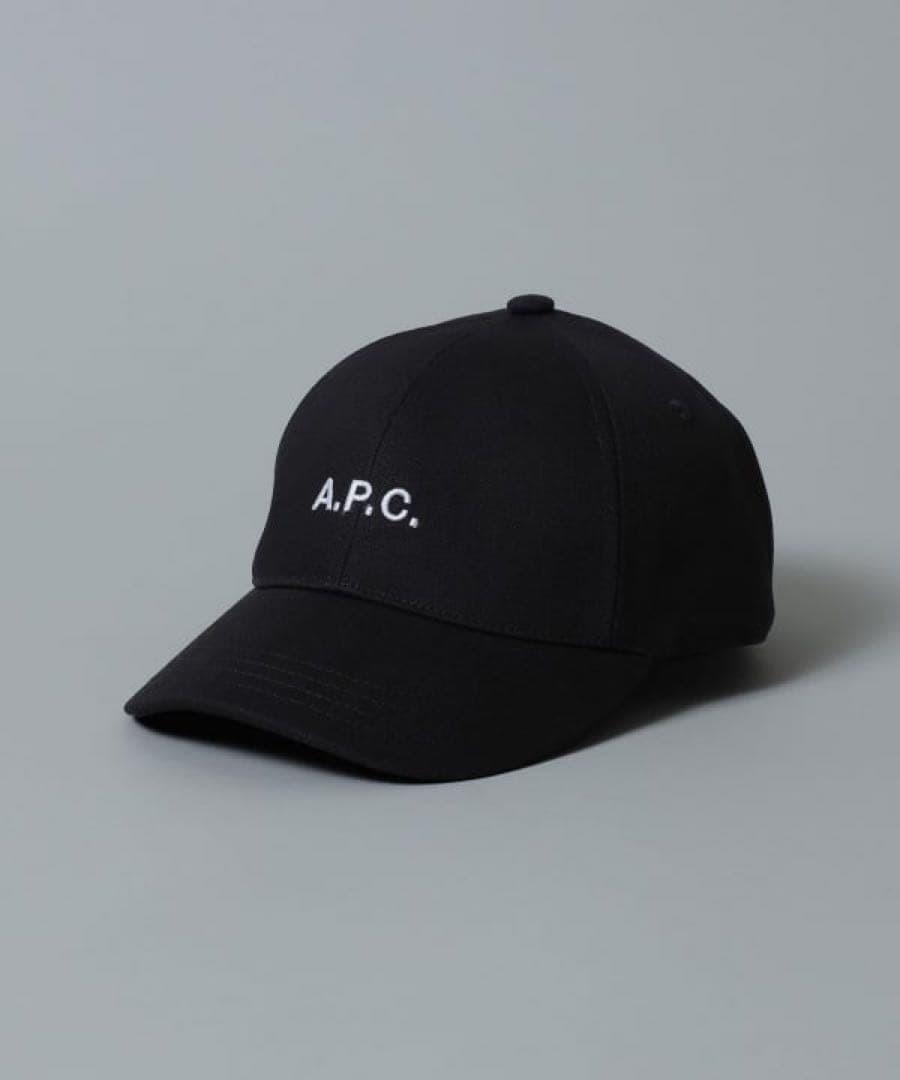 A.P.C.ロゴ刺繍ベースボールキャップ　56