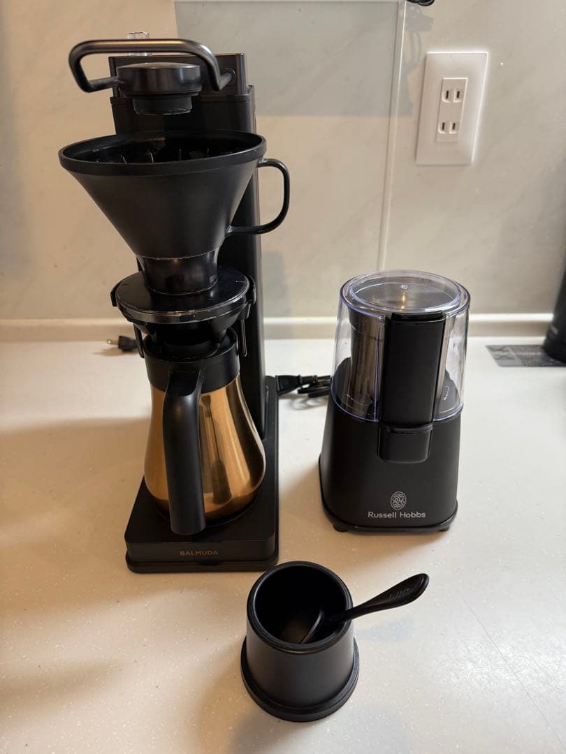BALMUDA バルミューダ ザ・ブリュー コーヒーメーカー + 電動ミル
