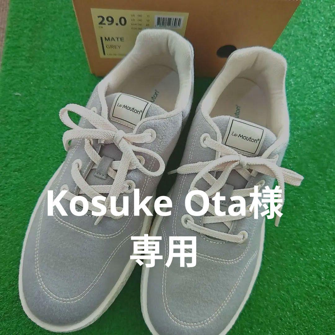 ルムトン フォレスト / 疲れない 軽い メリノウール 靴　グレー29cm