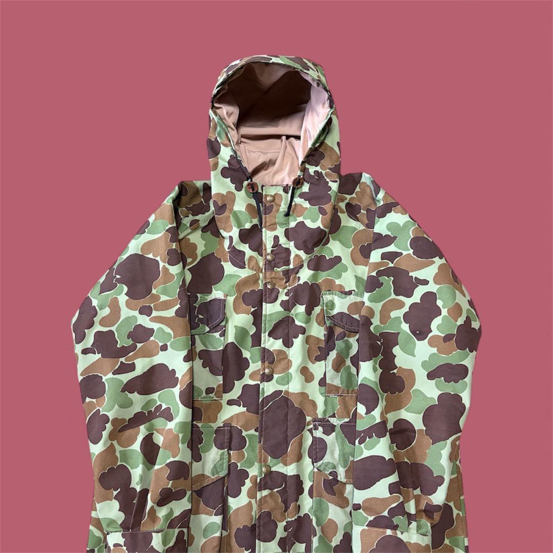 カベラス 80s USA製 ダックハンターカモ ゴアテックス マウンテンパーカー 80's/USA製/Cabela's/迷彩/ダックハンターカモ/ゴアテックス/パーカー
