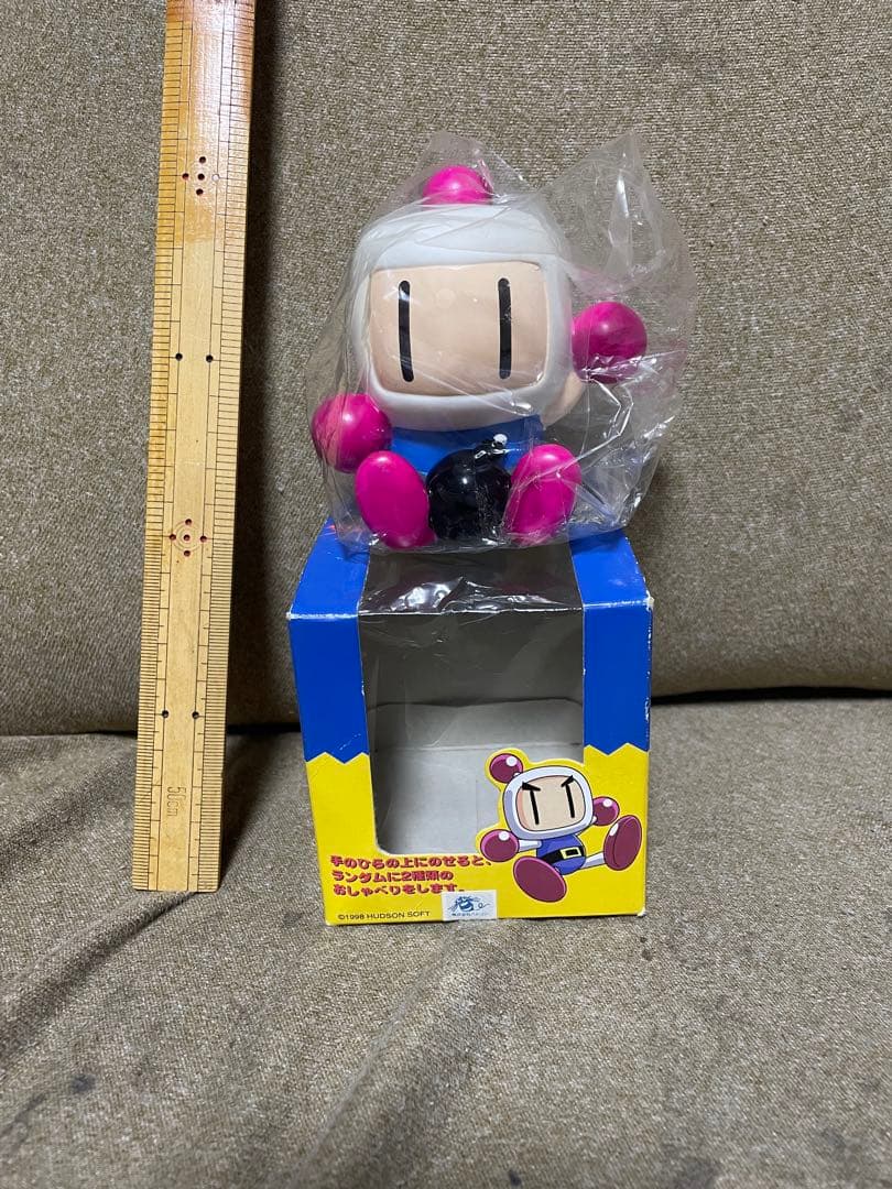 【希少レア】ボンバーマン てのりサウンドマスコット　動作未確認　白ボン