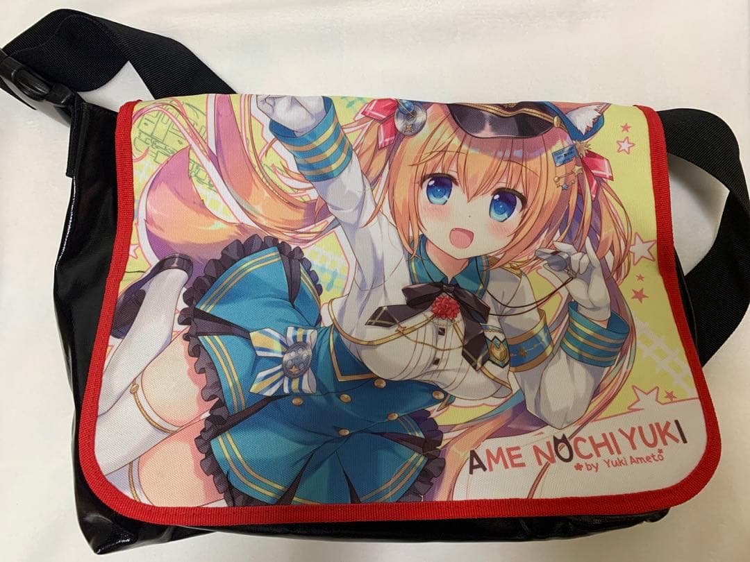 あめとゆき　おおかみさん　メッセンジャーバッグ あめとゆき おおかみさん メッセンジャーバッグ