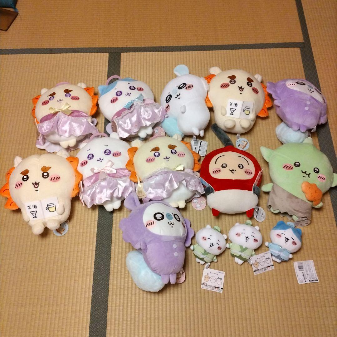 ちいかわ！タグ付き新品。ぬいぐるみセット 15体以上 ちいかわ ぬいぐるみBIG3｜株式会社キタンクラブ