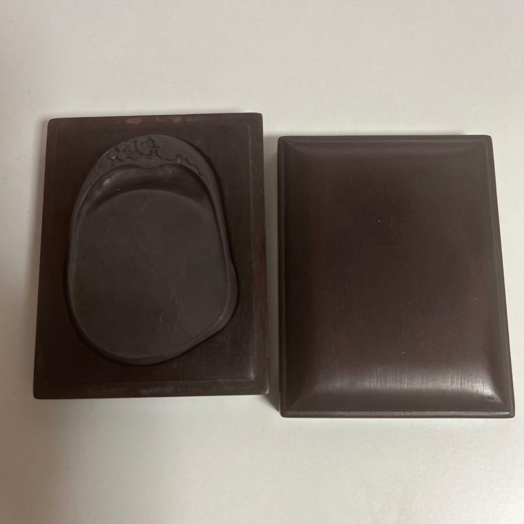 端渓　老坑 端渓硯 老坑 5.5吋 146×90×22mm 一点物 すずり : 書道用品 緑風店