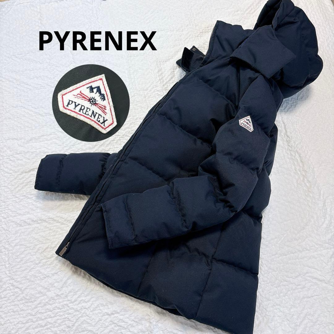 新品同様✨PYRENEX リール　フード付きダウンジャケット　ネイビー　36 S Pyrenex - ピレネックス リール ダウンジャケット PYRENEX LILLEの通販