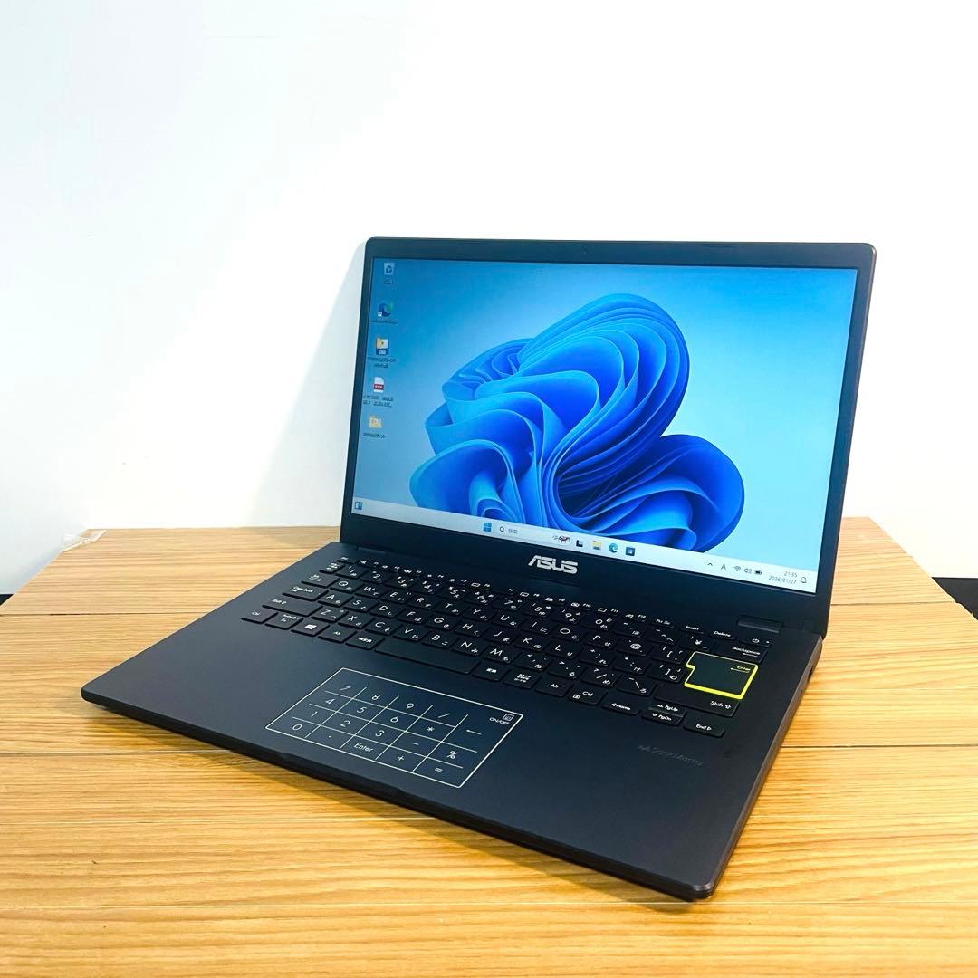 2022モデル薄型ASUSノートパソコンSSDwin11オフィスカメラ