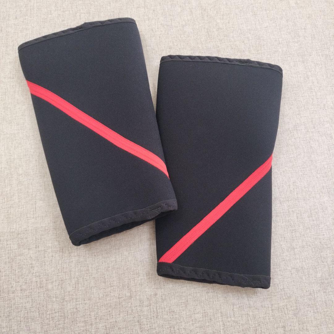 NAO様専用】SBD ニースリーブ Mサイズ 左右足用 黒赤 - メルカリ