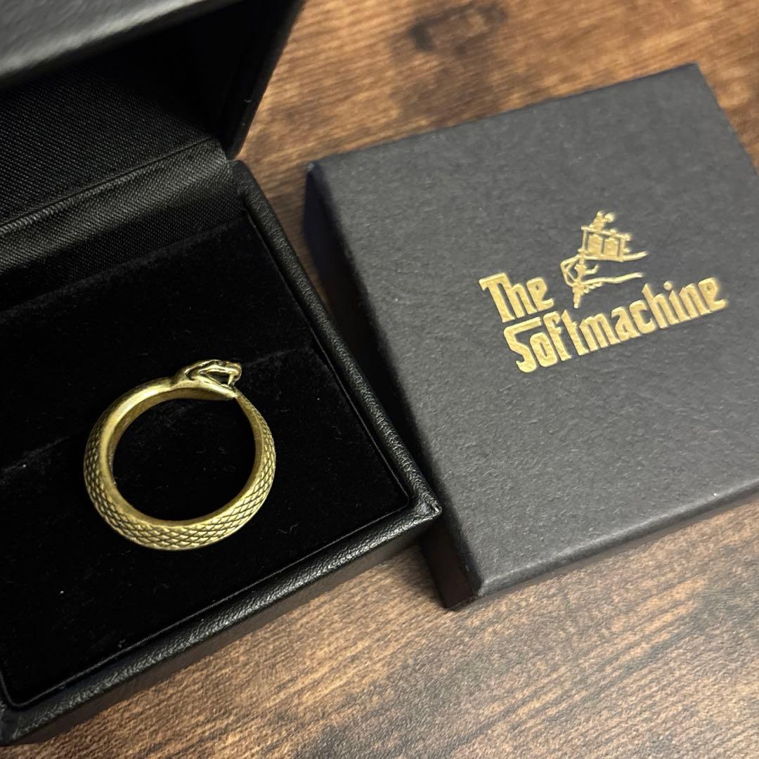 softmachine リング　UROBOROS RING BRASS 真鍮