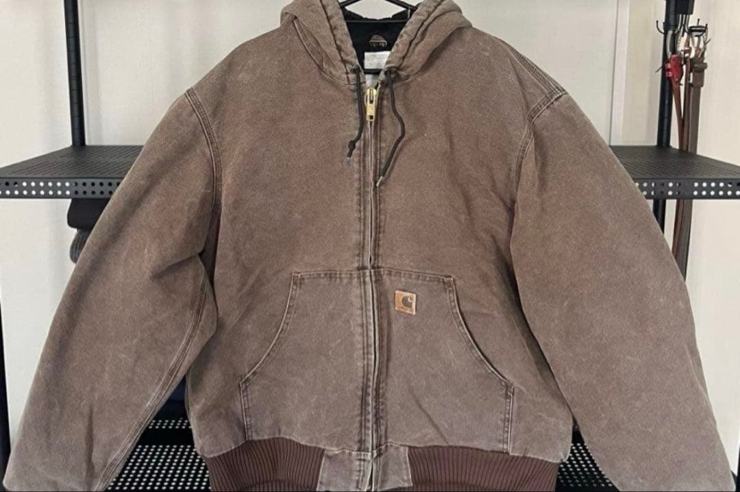 R*様 USA製Carhartt アクティブジャケット　J130CHT 茶色 楽天市場】カーハート アクティブジャケット CARHARTT LOOSE FIT