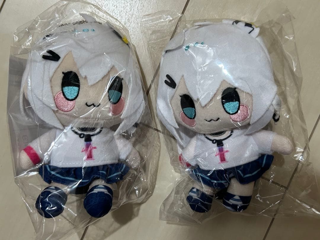 白上フブキ ぬいぐるみマスコット 『LETTER☆彡』ver. 0306_Fubuki_LETTER_set_medium.