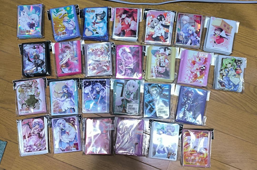 東方Project　スリーブ　まとめ売り　未開封品