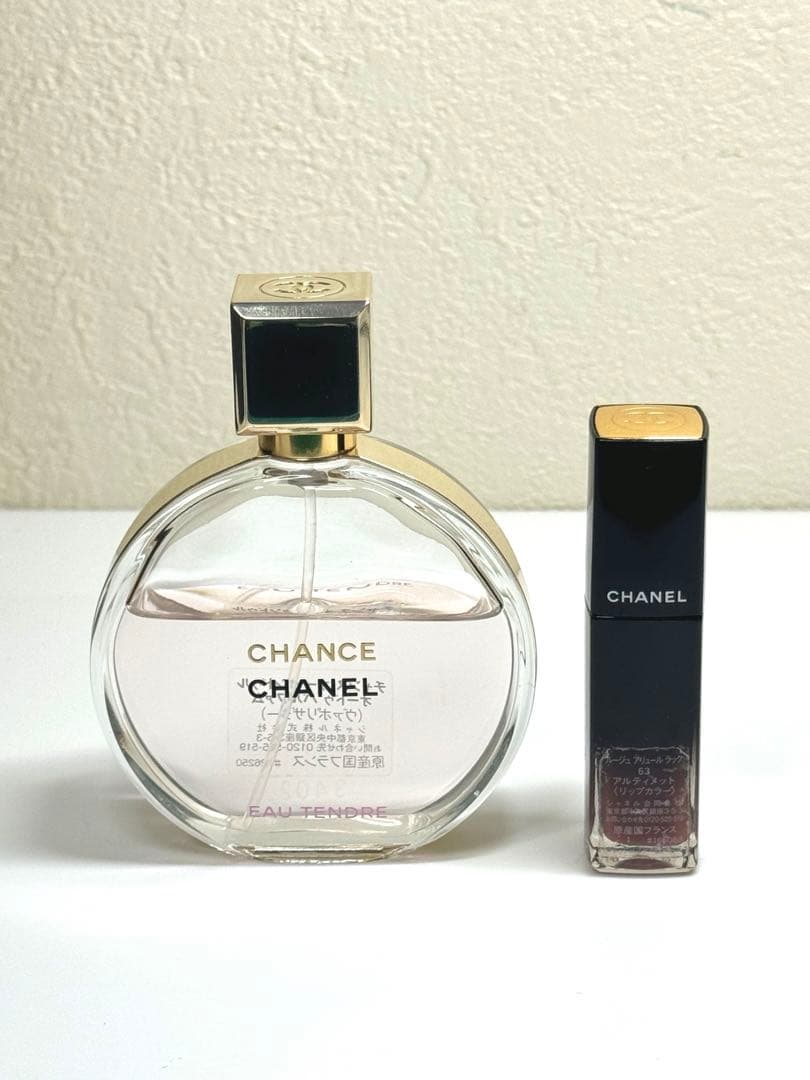 CHANEL チャンス オー タンドゥル オードゥ パルファム&リップおまけ付き □CHANEL□ チャンス オー タンドゥル オードゥ パルファム50ML