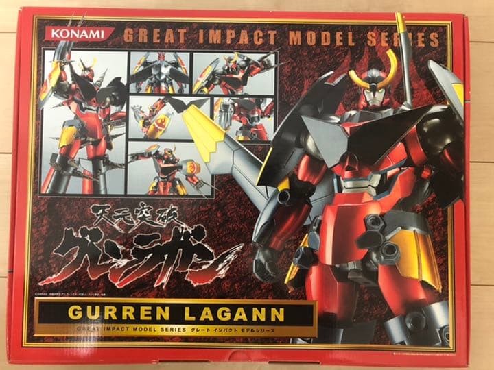 KONAMI グレンラガン【グレートインパクトシリーズ】 完成済みアクションフィギュア 天元突破グレンラガン グレート