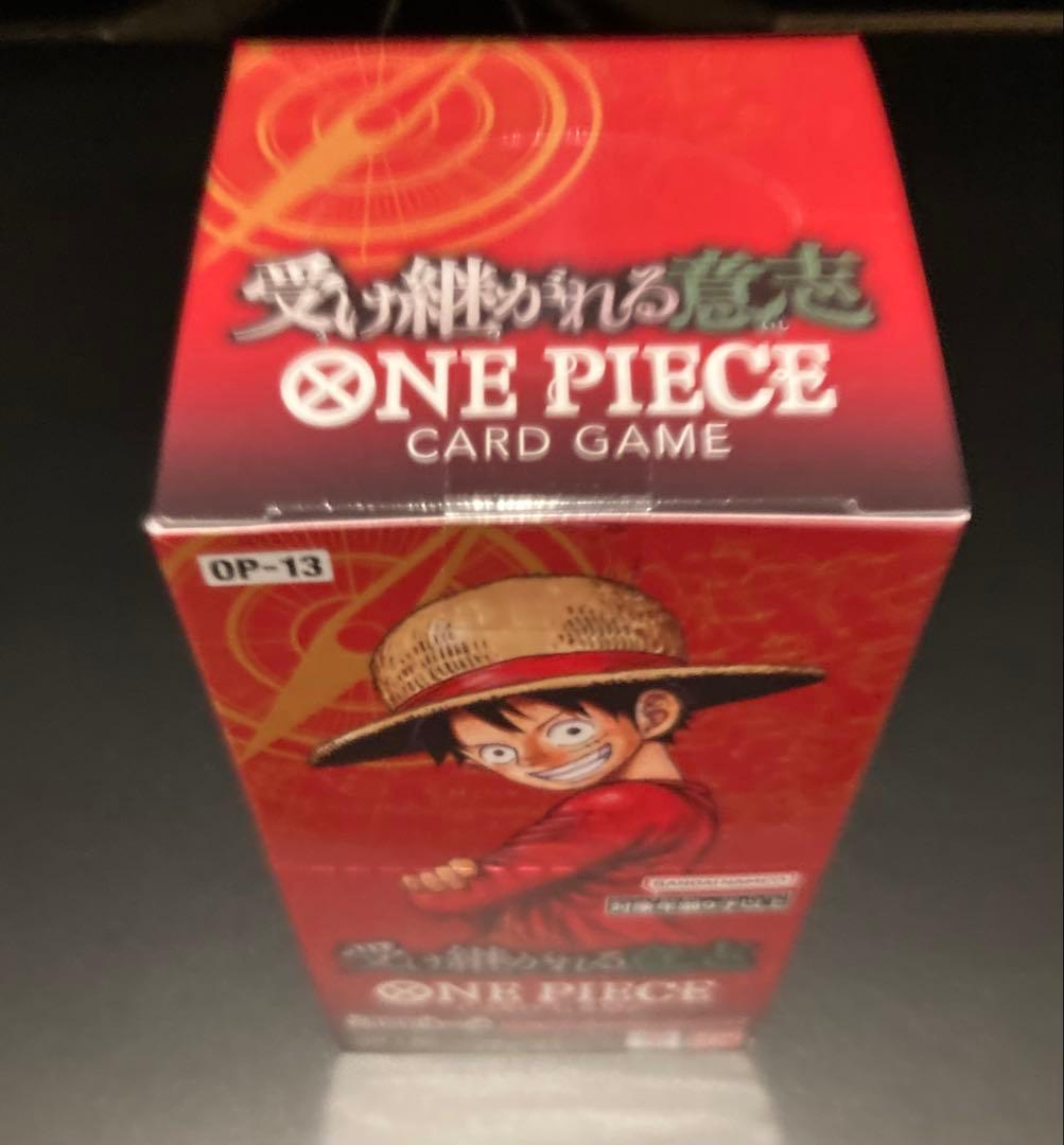 ワンピースカード 受け継がれる意志 1box テープ付き ワンピース】ONE PIECEカードゲーム ブースターパック 受け継がれる