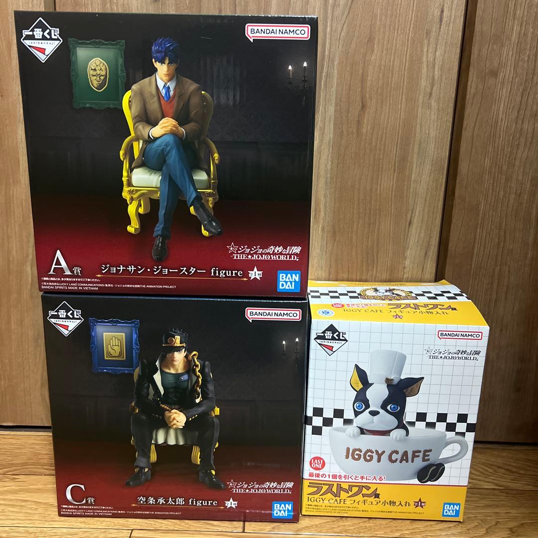 ジョジョの奇妙な冒険 一番くじ　ジョジョワールドA C ラストワン賞セット