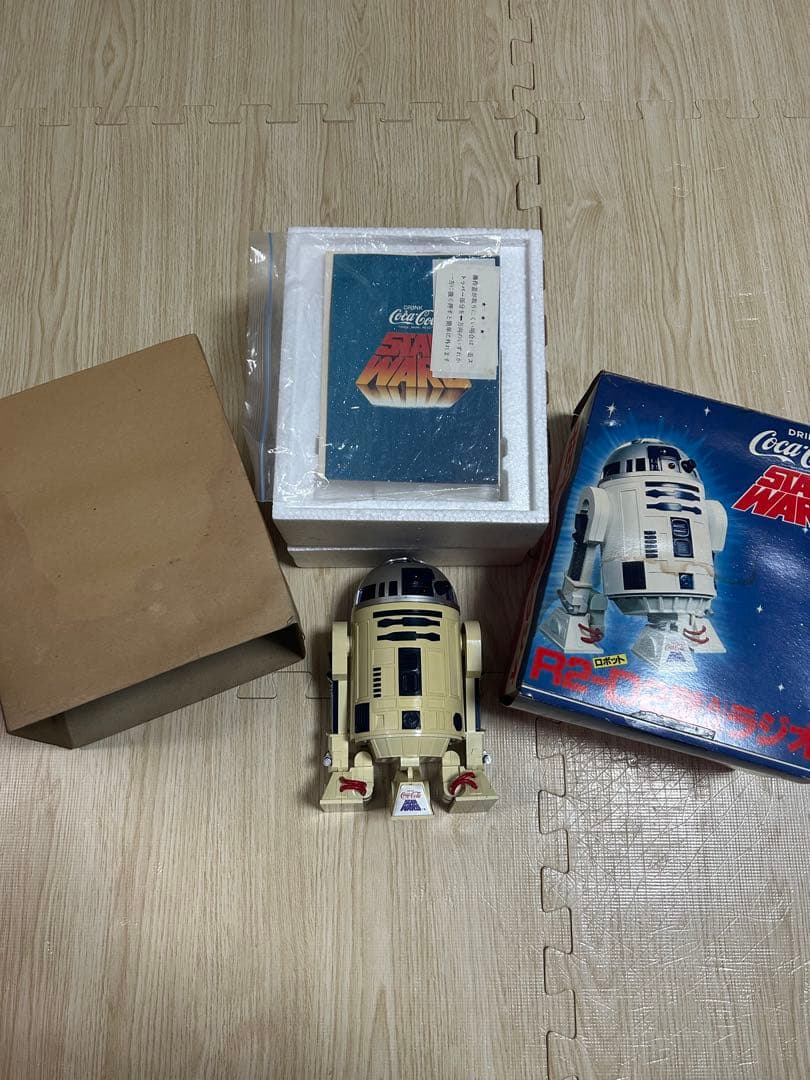 Star Wars R2D2型AMラジオ Coca-Cola フィギュア