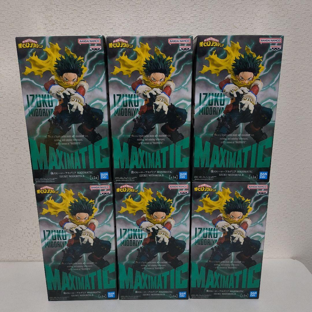 【新品未開封】僕のヒーローアカデミア 緑谷出久 フィギュア 6体セット