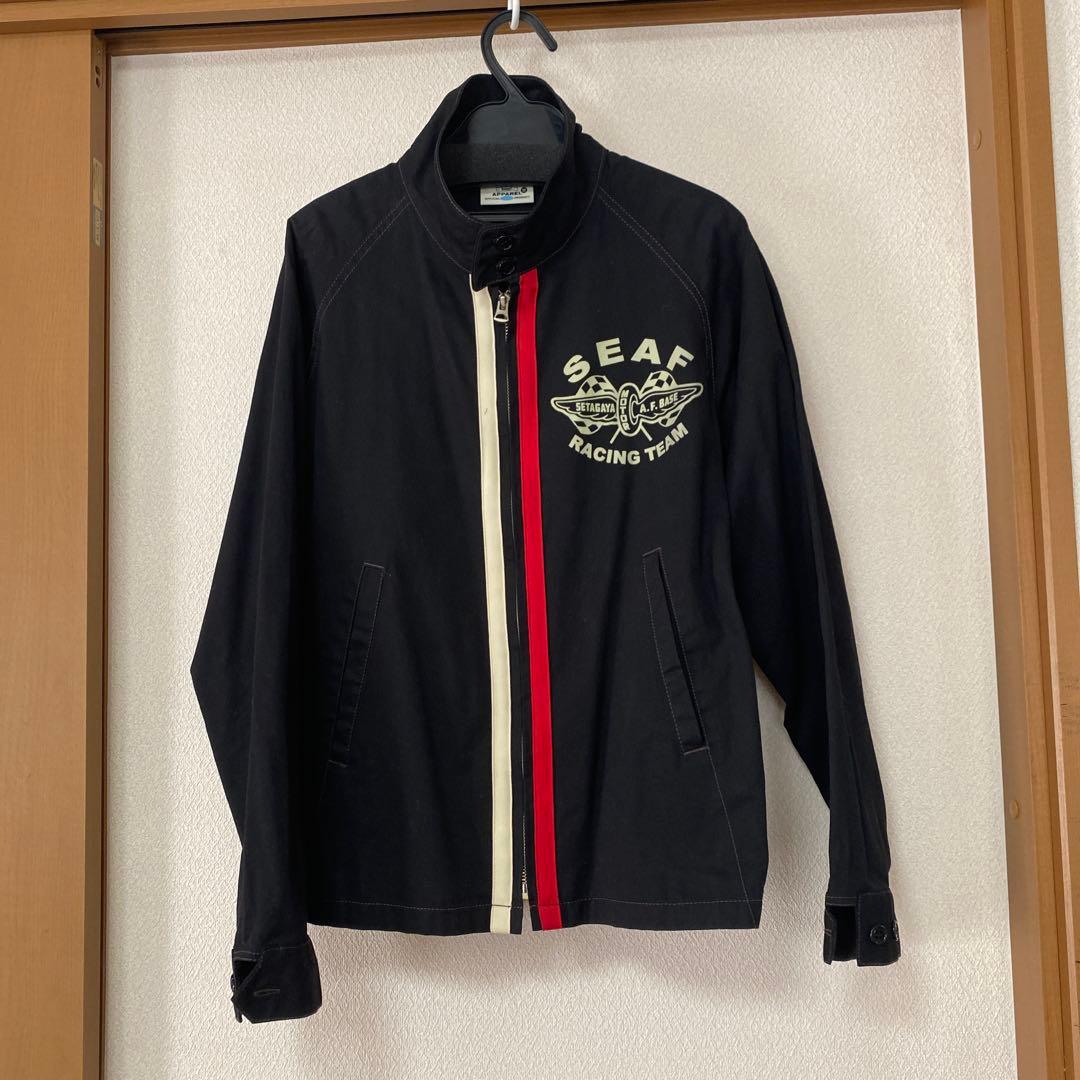 世田谷ベース　SEAF レースチームジャケット 黒