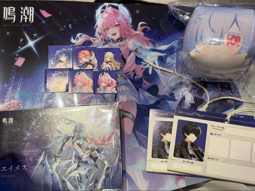 鳴潮　エイメス　ポストカード　限定　池袋　リアルイベント 12点セット