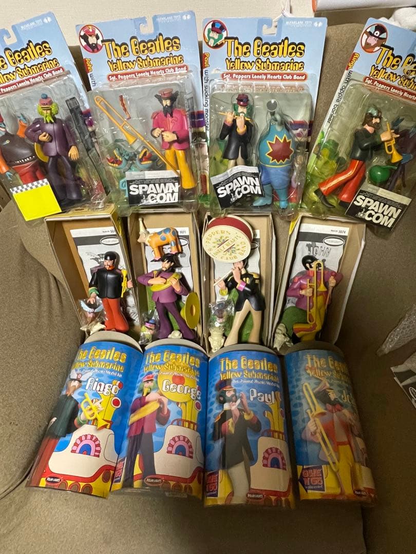 【激レア！】ビートルズ　イエローサブマリン　フィギュア　レトロ　プラモデル Amazon | ザ ビートルズ イエローサブマリン ジョン | フィギュア