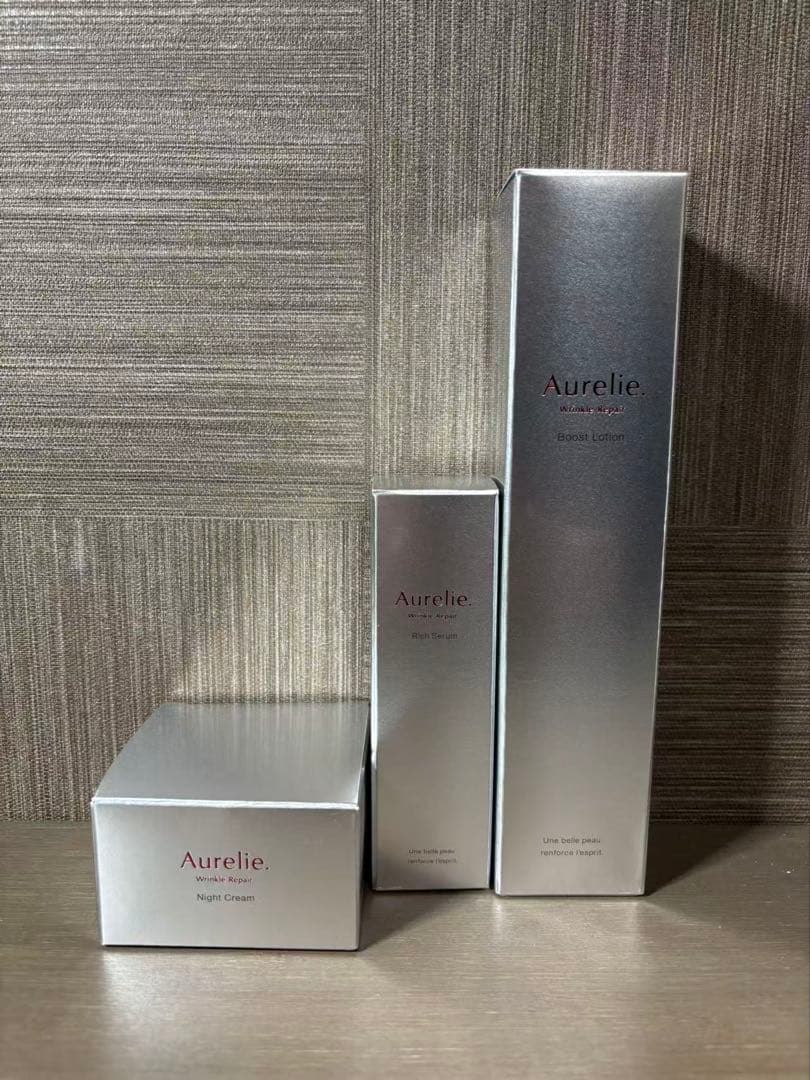 ⚪︎新品 Aurelie ブーストローション & ナイトクリーム&セラム セット