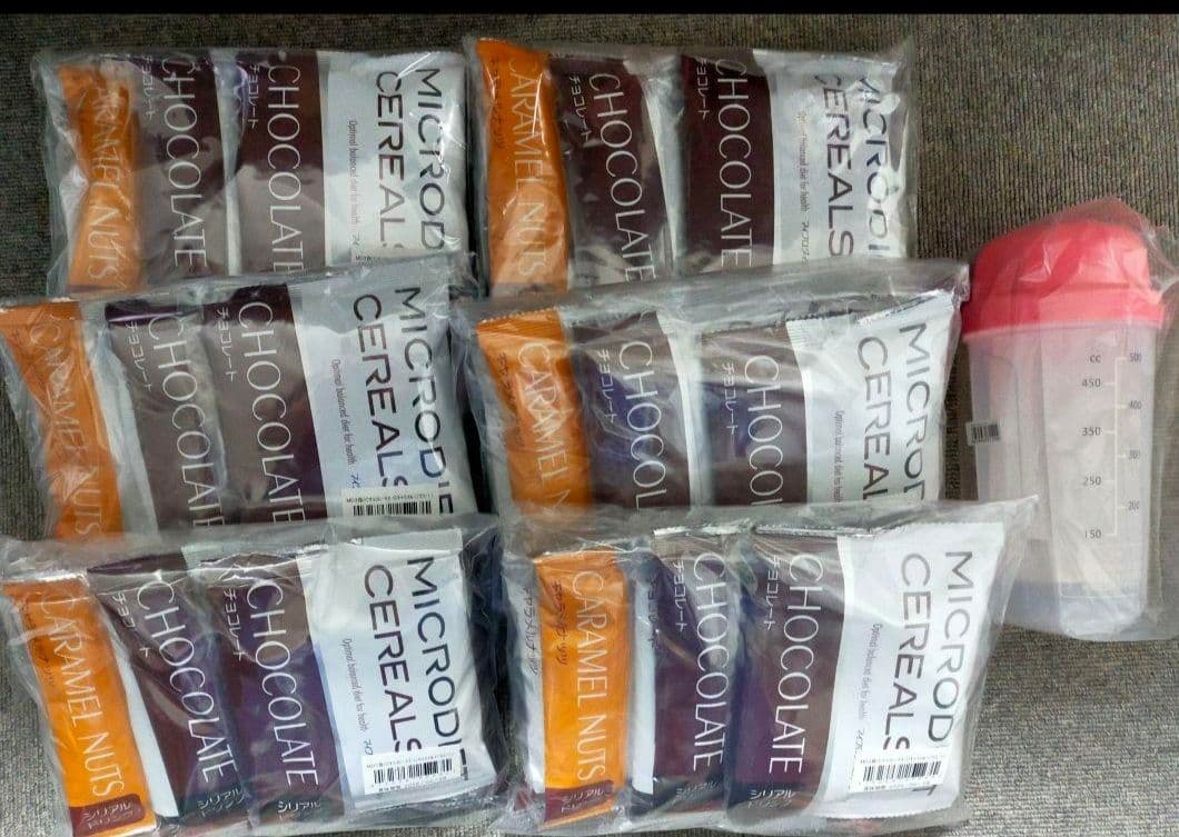 マイクロダイエット シリアル 計18食 チョコ12食 キャラメルナッツ6食