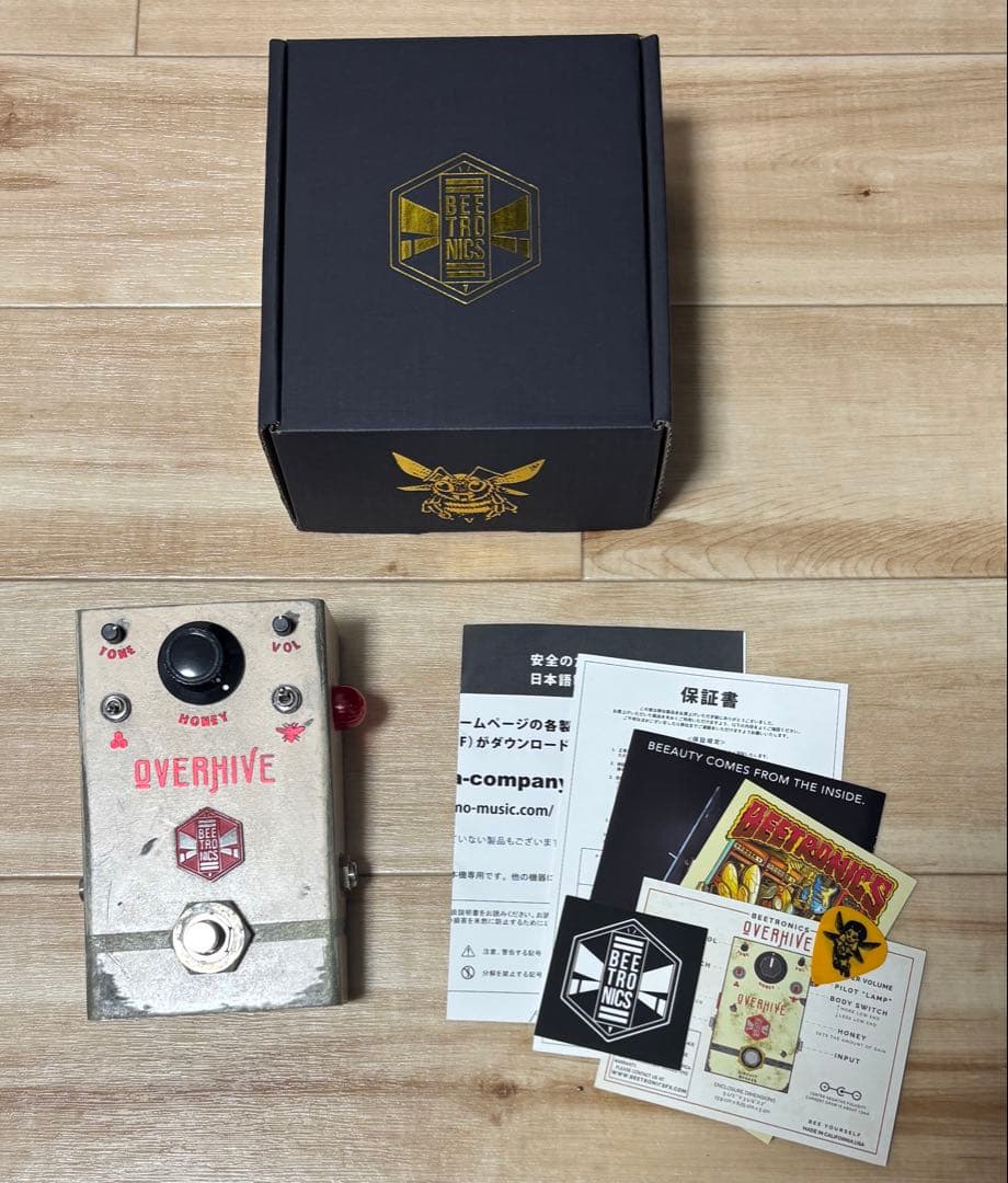 【美品】OVERHIVE オーバードライブ エフェクター