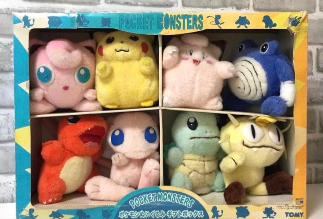 ポケモンぬいぐるみ　ギフトボックスTOMY