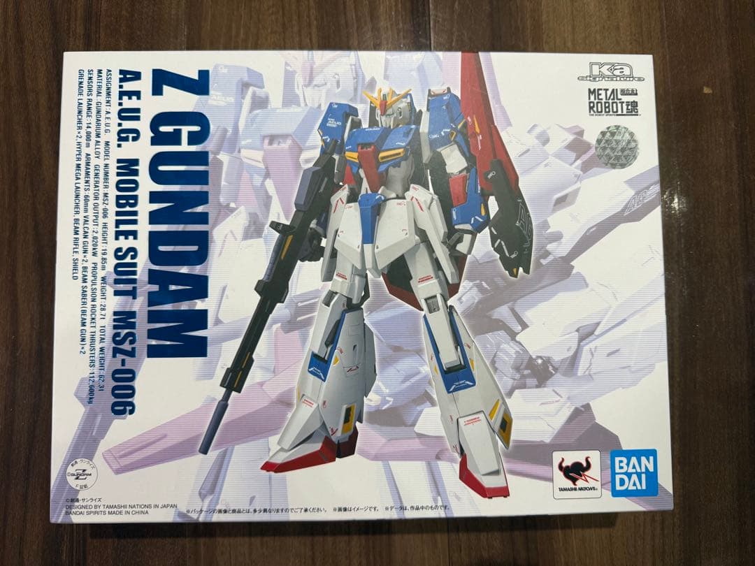 《新品未開封》L ROBOT魂 Zガンダム