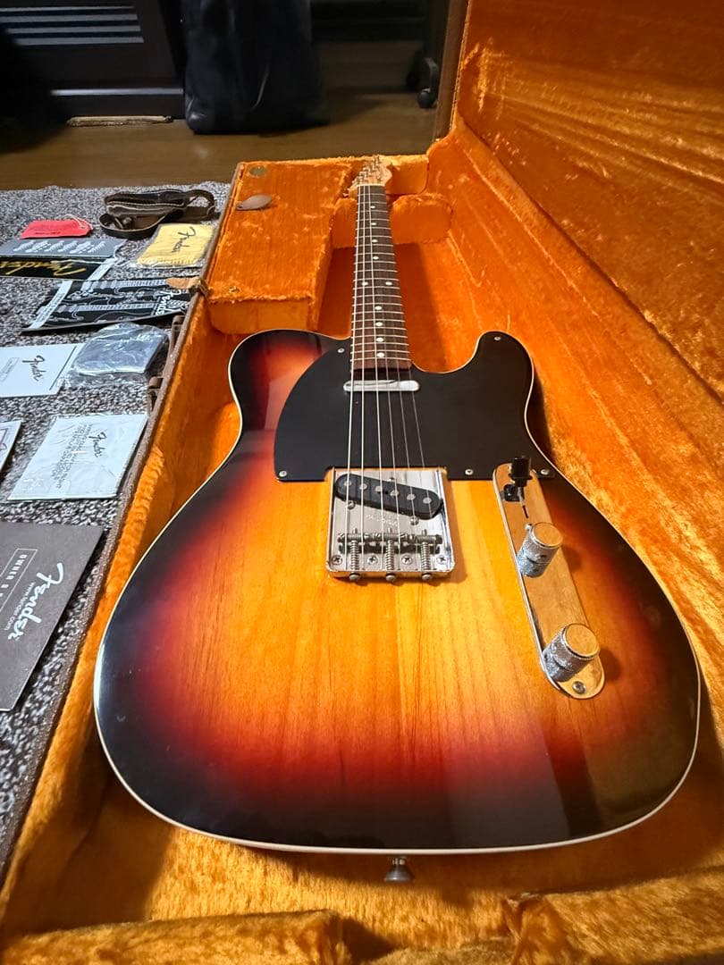フェンダーUSA アメリカンヴィンテージ62カスタムテレ 約3.2kg - メルカリ