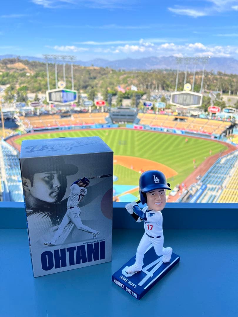大谷翔平 50/50 バッター ボブルヘッド ドジャーススタジアム 来場者限定