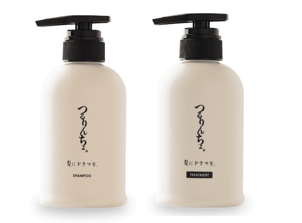 髪ドラ つるりんちょ シャンプー400ml＆トリートメント380g 新品セット