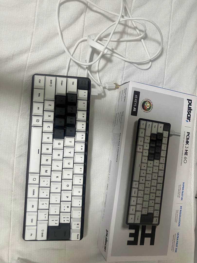 キーボード pulsar PCMK3 HE60 Pulsar PCMK 3 HE 60 ANSI White | パソコン工房【公式通販】