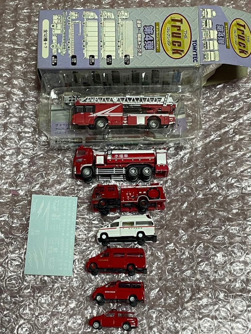 【警察官さん専用品】トミーテック 消防車両まとめて7台 未使用品 LV-N24c 日野TC343 はしご消防車（尾鷲消防署） | 製品をさがす
