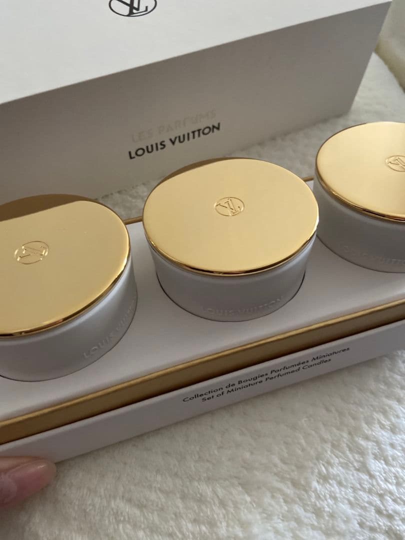 新品未使用Louis Vuitton キャンドル 3個セット
