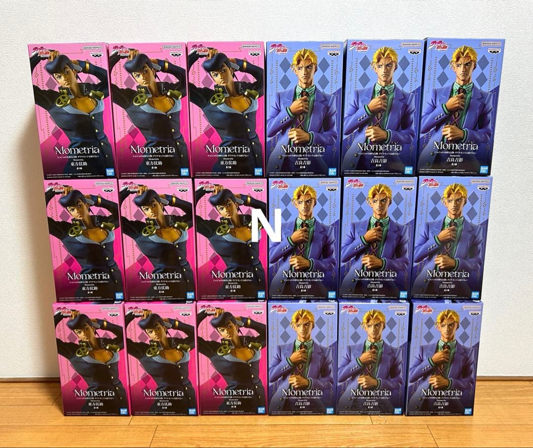 ジョジョの奇妙な冒険 フィギュア　Mometria 東方仗助　吉良吉影　計18個