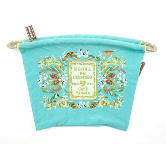 ボールアンドチェーン カフェタナカ コラボポーチ グリーン【新品未